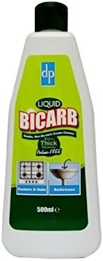 Dri Pak Liquid Bicarb 500ml Gentle Non Scratch Cream Cleaner x 2