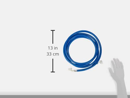 Paxanpax 37-UN-11 Universal Washing Machine & Dishwasher Cold Fill Water Inlet Hose, Blue