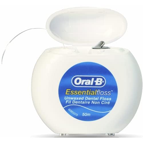 Oral-B Essentialfloss Dental Floss Unwaxed 50 m
