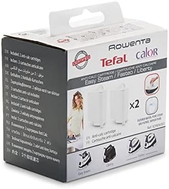 Tefal XD9060E0 Iron Anti-Scale Cartridge, Plastic, White
