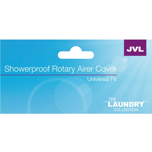JVL Polyester Showerproof Universal Fit Zipped Rotary Airer Cover