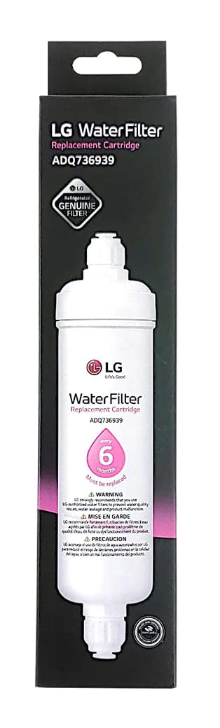 LG ADQ73693901 / ADQ736939 Replacement fridge water filter for LG refrigerators