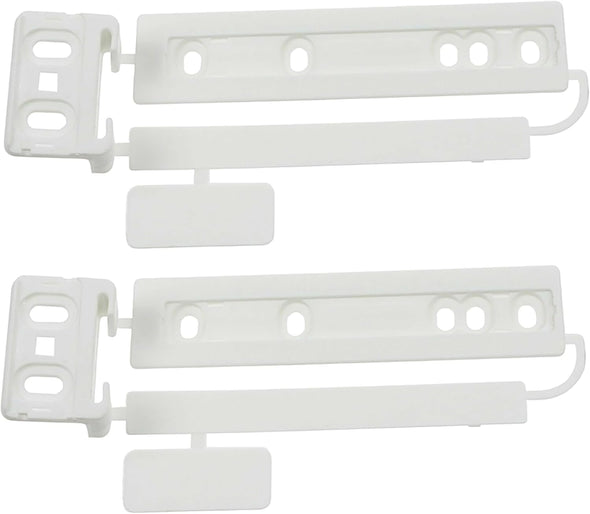 QUAILITAS Door Hinge for Fridge [4 Pieces/ 3 Types] Integrated Door Hinge Kit for Repairing Whirlpool Fridge/Freezer, Rustproof Hinge, OEM Fit – Door Hardware & Locks