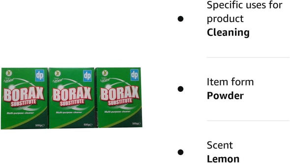 Dripak Borax Substitute 500g Pack of 3-002116 x 3 - Packaging May Vary