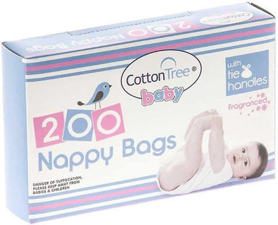 Disposable Nappy Bags, 200 bags - fragranced