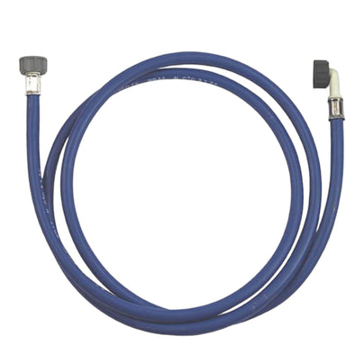 QUAILITAS Pipe Hose Replacement [Blue] – Extra Long Universal Hose Inlet Fill Hose with Hooked Ends for Washing Machine, Dishwasher – Parts and Accessories