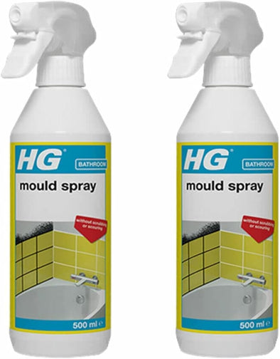2 x HG Hagesan Bathroom Mould Removal Spray 500 ML