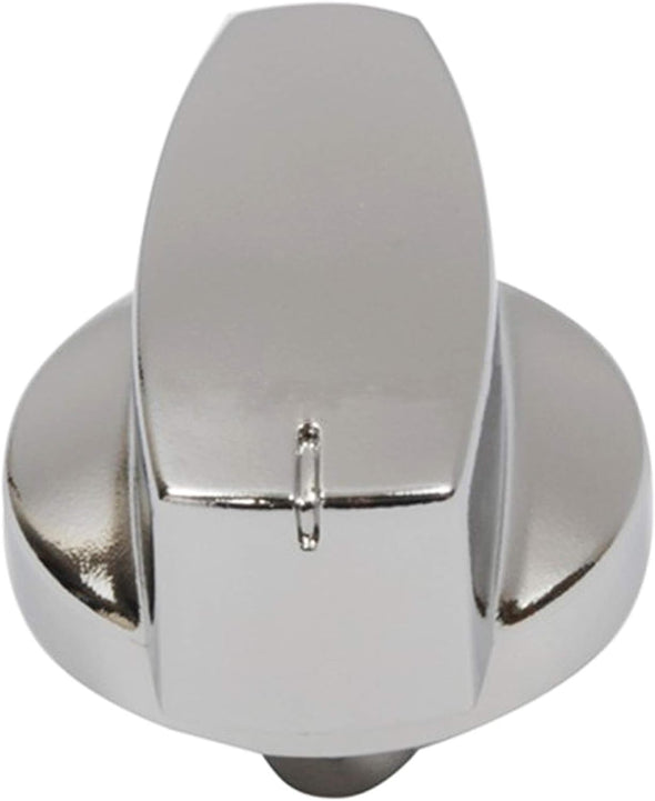 Genuine Belling 444445412 444445413 1000DF Oven Cooker Hob Temperature Control Knob (Silver/Chrome, Pack of 1, 2, 3, 4, 5 or 6 Knobs)