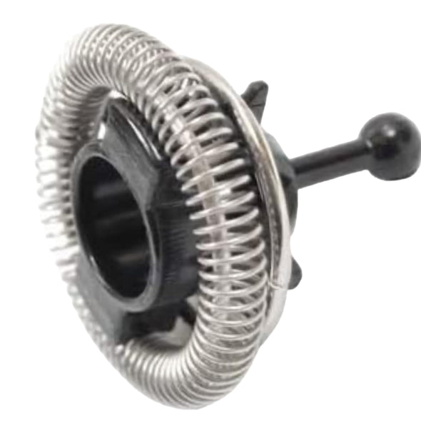 QUAILITAS Espresso Blender Replacement [Silver/Black] for Nespresso/Nestl? Whisk Replacement, Milk Frothing Spare Part for Aeroccino, Dishwasher Safe ? Coffee Tea & Espresso