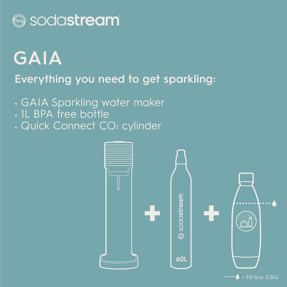 SodaStream Gaia Sparkling Water Maker