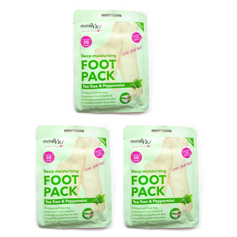 Derma V10 Foot Pack - Pack of 3 – Quailitas Limited