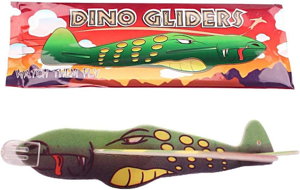 Henbrandt 12x Dinosaur Gliders (4 Assorted Designs)