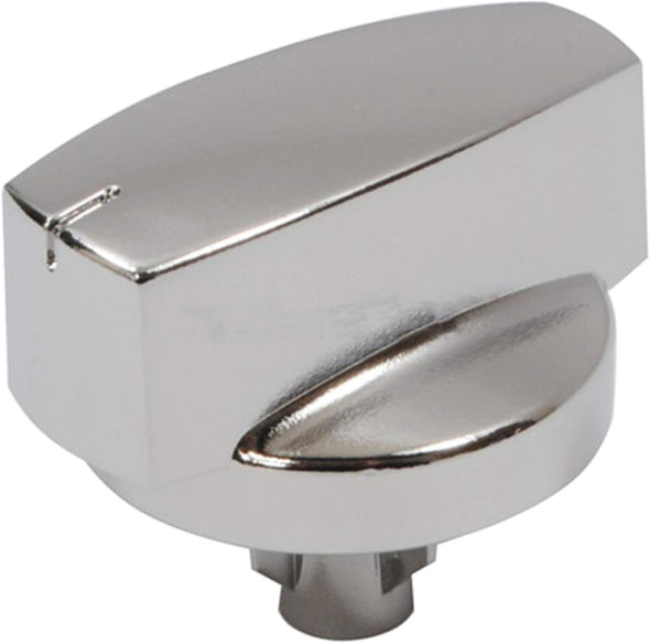 Genuine Belling 444445412 444445413 1000DF Oven Cooker Hob Temperature Control Knob (Silver/Chrome, Pack of 1, 2, 3, 4, 5 or 6 Knobs)
