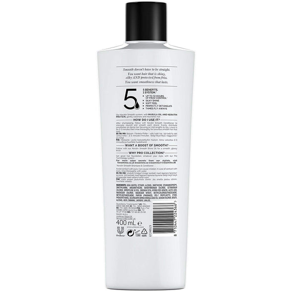 Tresemme Keratin Smooth Pro Collection Shampoo and Conditioner 2 x 400ml