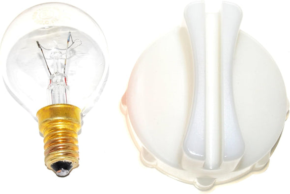 BOSCH, NEFF & Siemens Oven Bulb 300c 40W E14 SES, Original GE Lamp Plus A Handy Custom Fit Glass Lens Removal Tool.