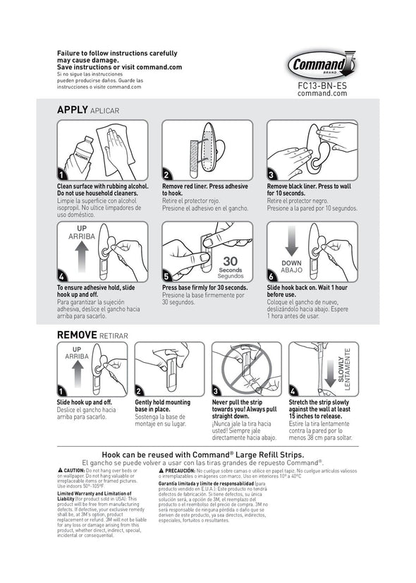 Command Large Metal Hook