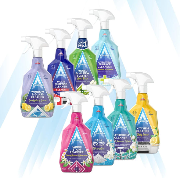 Astonish Window Cleaner with Vinegar 750ml Spray