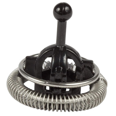 QUAILITAS Espresso Blender Replacement [Silver/Black] for Nespresso/Nestl? Whisk Replacement, Milk Frothing Spare Part for Aeroccino, Dishwasher Safe ? Coffee Tea & Espresso