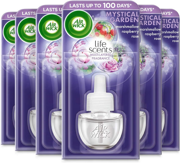 Air Wick Electrical Plug In Freshener Refill Linen 17 ml (Pack of 6)