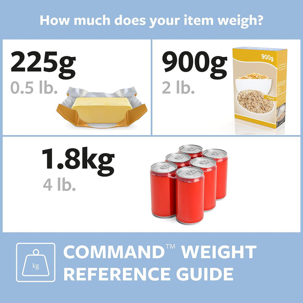 Command 17093CLR Hook with Strips - Clear
