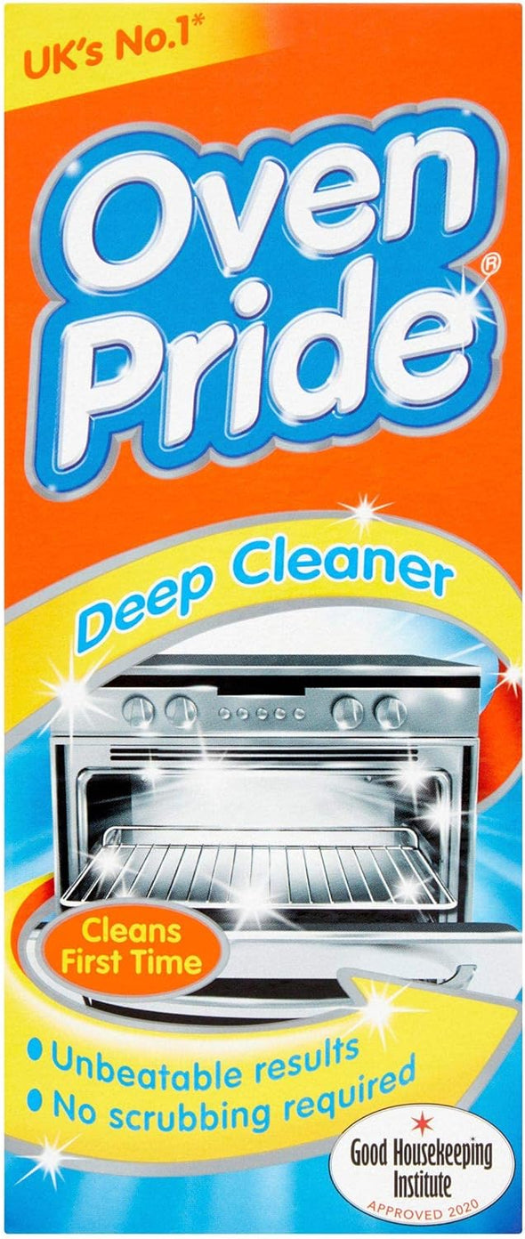 Oven Pride Complete Oven Cleaning Kit 500ml Includes Bag for Cleaning Oven Racks