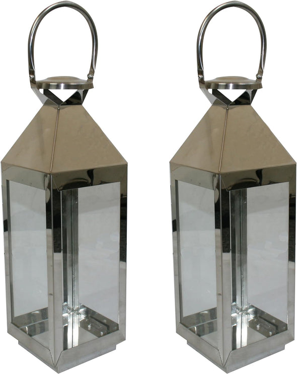 JVL Hampton Lanterns (Pair of Small)