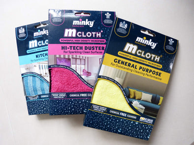 Mrs Hinch Bundle - Pink, Blue, Yellow - M Cloths