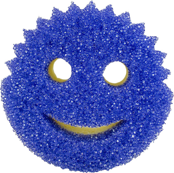 Scrub Mommy Dual Sided Cleaning Sponge 3 Pack - Firm Scrubber and Gentle Sponge in one - Scrub Daddy Texture Changing Scourer - Non Scratch Sponge Perfect for Home, Kitchen, Garage and car Detailing