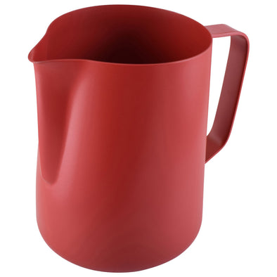 1 LITRE TEFLON FOAMING JUG - RED