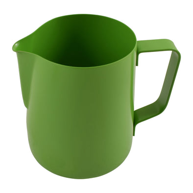 0.6 LITRE TEFLON FOAMING JUG - GREEN