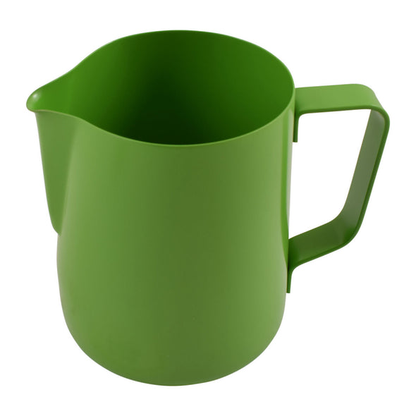 0.6 LITRE TEFLON FOAMING JUG - GREEN