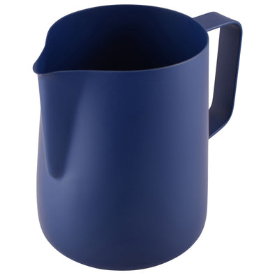 0.6 LITRE TEFLON FOAMING JUG - BLUE