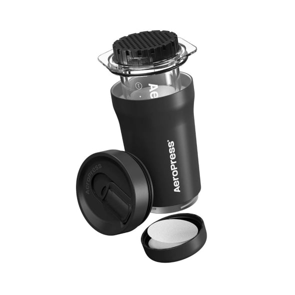 AEROPRESS GO PLUS TRAVEL COFFEE PRESS - BLACK