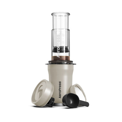 AEROPRESS GO PLUS TRAVEL COFFEE PRESS - CREAM