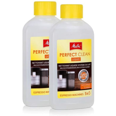2 x Melitta 202034 perfect clean espresso machines Milk System cleaner 250 ml - Quailitas Limited