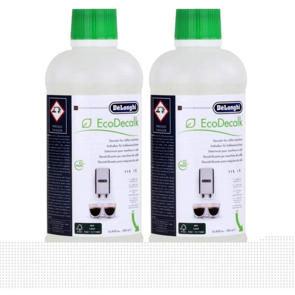 2x DeLonghi SER 3018&nbsp;EcoDecalk Descaler for Coffee Machines - Quailitas Limited