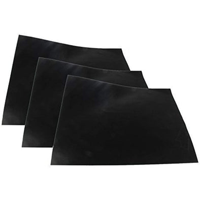 3 x Heavy Duty Teflon Non Stick Oven Liner 41cm x 58cm for Fan Assisted Oven - Quailitas Limited