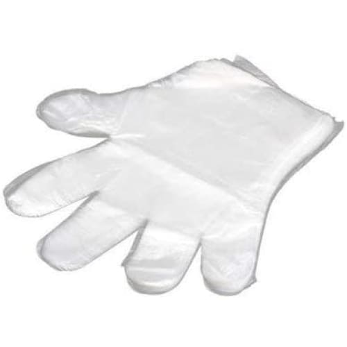 3 X Pack of 100 Disposable Clear Gloves - Quailitas Limited