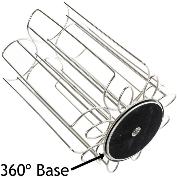 52 Rotating T-Disc Holder Rack for Bosch Tassimo Coffee Machine Capsule Pods (52 Pod Tower Dispenser) - Quailitas Limited