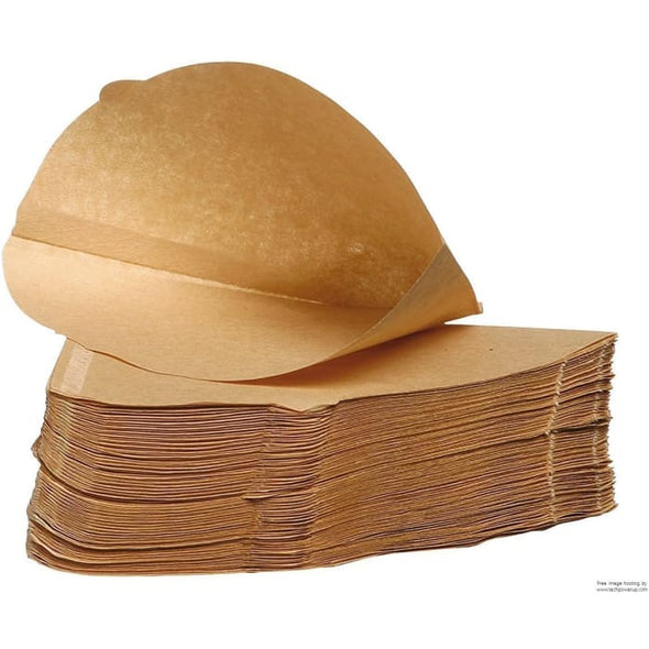 Filtropa Unbleached 100% Natural Coffee Filter Papers, Size Four, Pack of 100 - Quailitas Limited