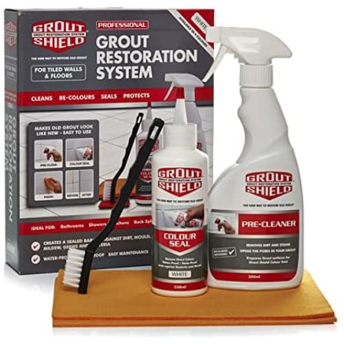 Grout Shield Grout Restoration System Pack White - Quailitas Limited