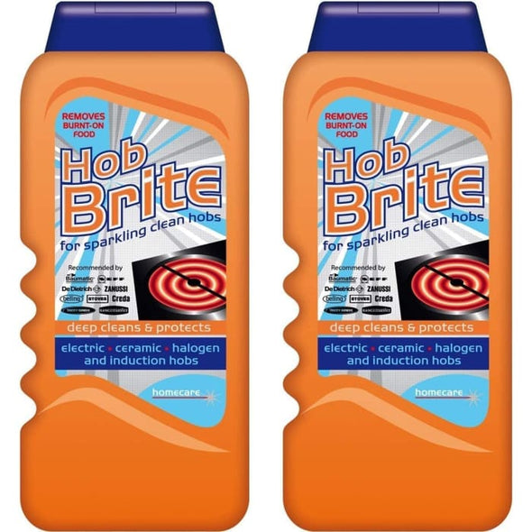 Hob Brite Original Ceramic, Electric, Halogen and Induction Hob Cream Cleaner (300ml, Pack of 2) - Quailitas Limited