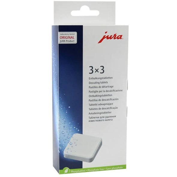 Jura Coffee Machine Descaling Tablets (Pack of 9) - Quailitas Limited