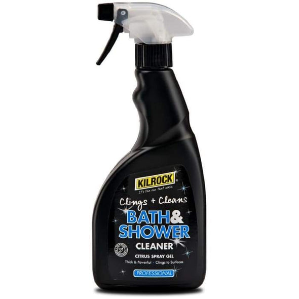 Kilrock BLK-BATH&SH Black Shower Spray 500 mL - Quailitas Limited
