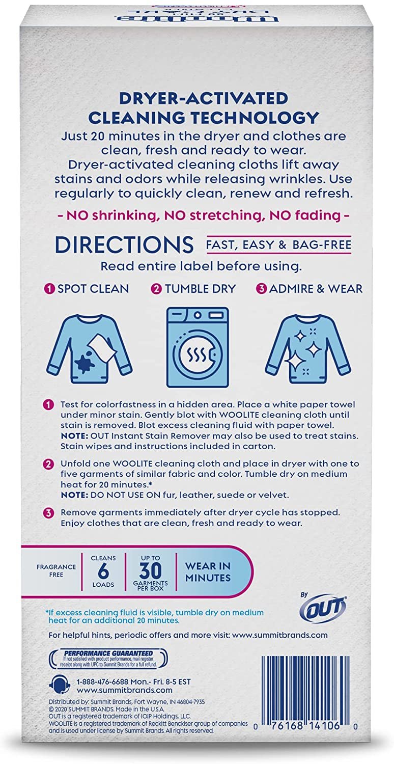 Woolite home sales dry cleaning