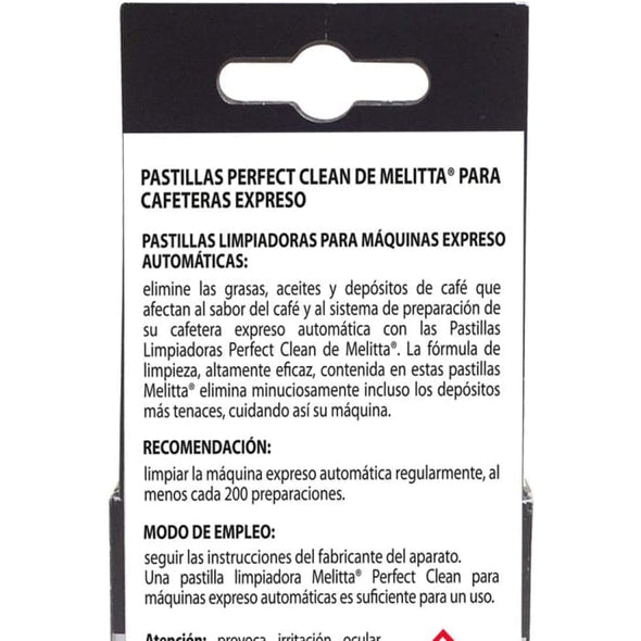 Melitta Perfect Clean Cleaning Tablets, Automatic Coffee, Capsule, and Pod Machines, 4 x 1.8 g - Quailitas Limited