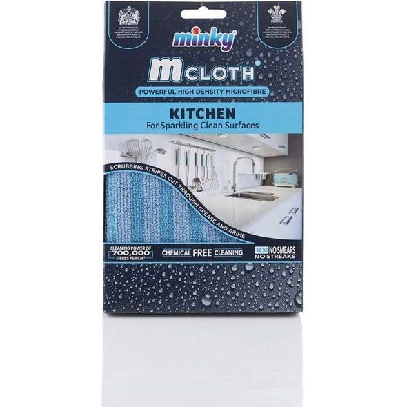 Minky cleaning M cloth (microfibre) fabric kitchen - Quailitas Limited