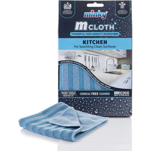 Minky cleaning M cloth (microfibre) fabric kitchen - Quailitas Limited