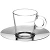 Nespresso View Collection: Set of 2 espresso glass cups and saucers (80 ml) - Quailitas Limited