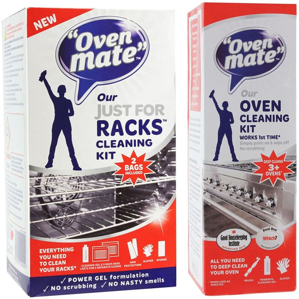 Oven Mate Cleaner Just for Racks Shelf Cleaning Gel & Deep Clean Oven Cleaner Kit - Quailitas Limited